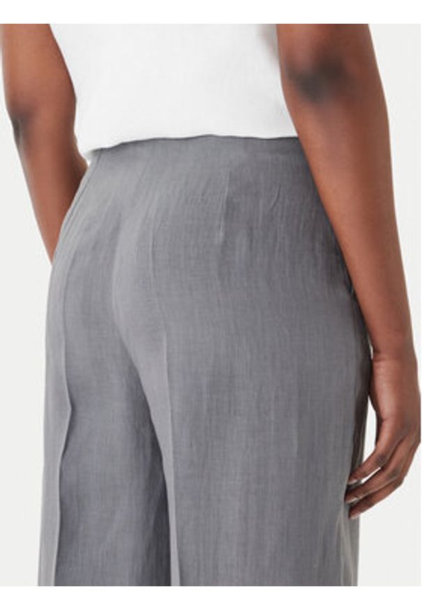 Marella Kuloty Clava 2615131182 Szary Regular Fit. Kolor: szary. Materiał: len