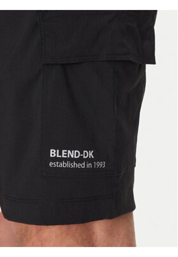 Blend Szorty sportowe 20717891 Czarny Regular Fit. Kolor: czarny. Materiał: syntetyk. Styl: sportowy