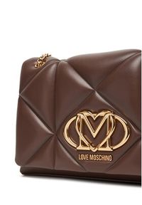 Love Moschino - LOVE MOSCHINO Torebka JC4041PP0NLC0313 Brązowy. Kolor: brązowy. Materiał: skórzane #5