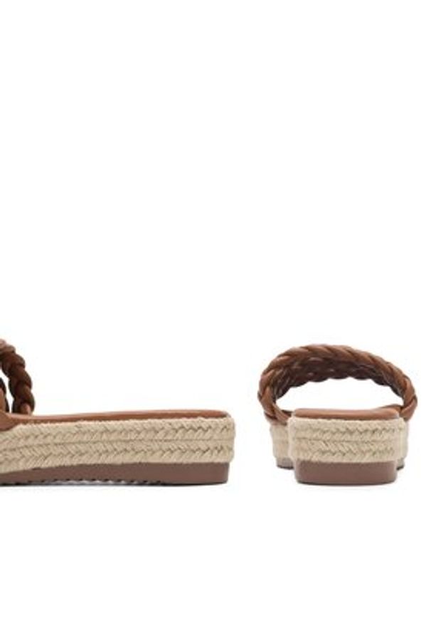DeeZee Espadryle INCREDIBLE KL-E8875-2 Brązowy. Kolor: brązowy. Materiał: syntetyk