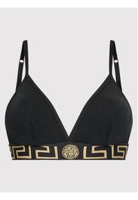 VERSACE - Versace Biustonosz braletka Greca 1000656 Czarny. Kolor: czarny. Materiał: bawełna