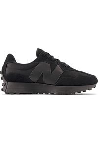 Buty unisex New Balance MS327CTB – czarne. Okazja: na co dzień. Kolor: czarny. Materiał: syntetyk, skóra, zamsz, guma, materiał. Szerokość cholewki: normalna