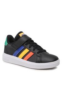 Adidas - adidas Sneakersy Grand Court Lifestyle Court HP8914 Czarny. Kolor: czarny. Materiał: syntetyk