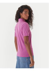 Kappa Polo Logo Sharas Wss 302B3C0 Fioletowy Regular Fit. Typ kołnierza: polo. Kolor: fioletowy. Materiał: bawełna