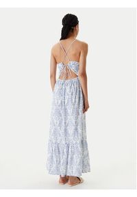 YAS Sukienka letnia Cinni 26036881 Błękitny Regular Fit. Kolor: niebieski. Materiał: bawełna. Sezon: lato #8