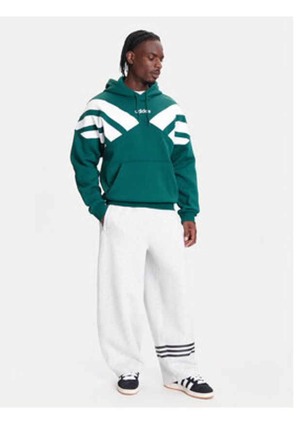 Adidas - adidas Bluza Archive Cut Line JX3063 Zielony Regular Fit. Kolor: zielony. Materiał: bawełna