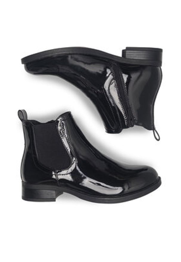 Clara Barson Botki VERA WS2999-03 Czarny. Kolor: czarny. Materiał: materiał