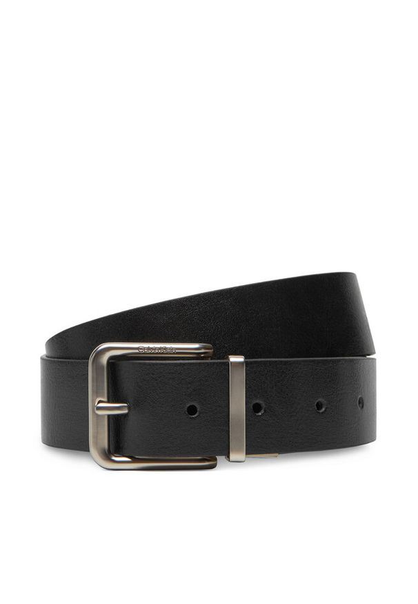 Pasek Męski Calvin Klein Jeans. Kolor: czarny. Styl: casual