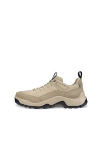 ecco - Buty trekkingowe męskie ECCO OFFROAD M SHOE LEA. Kolor: beżowy. Materiał: guma, skóra, nubuk, materiał, zamsz. Sport: turystyka piesza