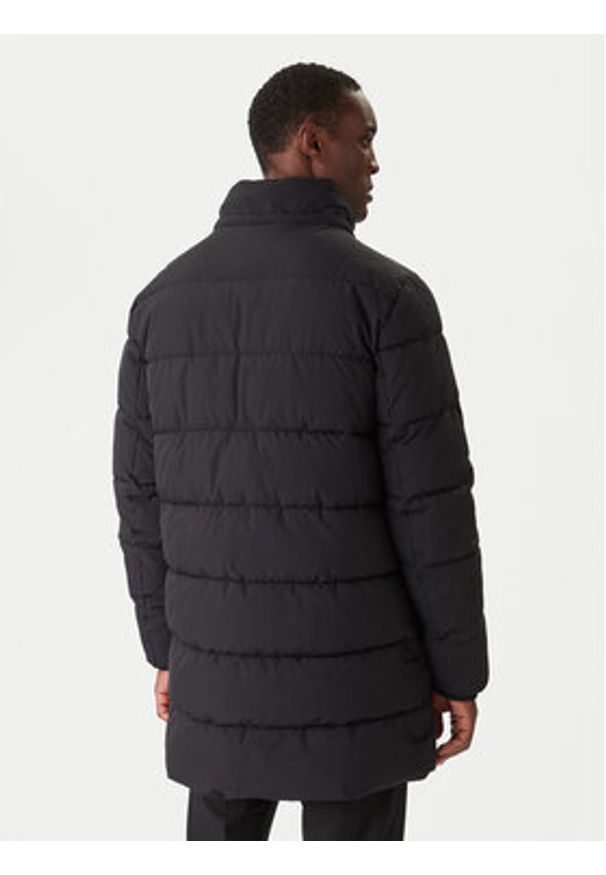 Karl Lagerfeld - KARL LAGERFELD Kurtka zimowa 505035 554586 Czarny Regular Fit. Typ kołnierza: dekolt w karo. Kolor: czarny. Materiał: syntetyk. Sezon: zima