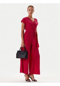 Tatuum Kombinezon Koreki 1 T2507.077 Różowy Wide Leg. Kolor: różowy. Materiał: syntetyk