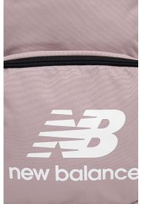 New Balance Plecak damski kolor różowy duży z nadrukiem. Kolor: różowy. Wzór: nadruk #4