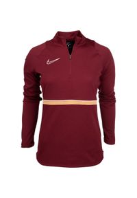 Bluza sportowa damska Nike Dri-Fit Academy. Kolor: czerwony. Technologia: Dri-Fit (Nike) #1