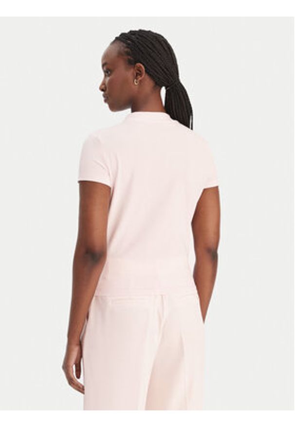 Guess T-Shirt W4BI26 J1314 Różowy Regular Fit. Kolor: różowy. Materiał: bawełna