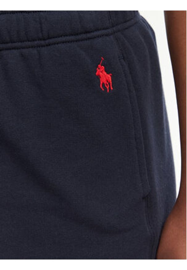 Polo Ralph Lauren Szorty sportowe 211965103004 Granatowy Straight Fit. Kolor: niebieski. Materiał: bawełna