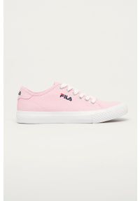 Fila Tenisówki damskie kolor różowy. Nosek buta: okrągły. Zapięcie: sznurówki. Kolor: różowy