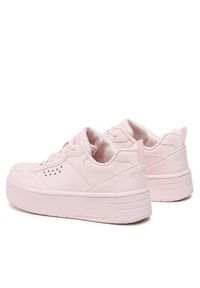 skechers - Skechers Sneakersy Court High Color Zone 310197L Różowy. Kolor: różowy. Materiał: skóra