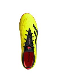 Adidas - Buty piłkarskie adidas Predator Elite 2G/3G Ag M IF3207 żółte. Zapięcie: sznurówki. Kolor: żółty. Materiał: guma. Szerokość cholewki: normalna. Sport: piłka nożna #7