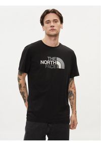 The North Face T-Shirt Easy NF0A87N5 Czarny Regular Fit. Kolor: czarny. Materiał: bawełna