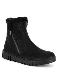 Rieker Botki Y3481-00 Czarny. Kolor: czarny. Materiał: materiał #5