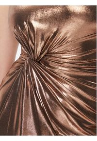 Marciano Guess Sukienka wieczorowa 3BGK0L 6204A Brązowy Regular Fit. Kolor: brązowy. Materiał: syntetyk. Styl: wizytowy #3