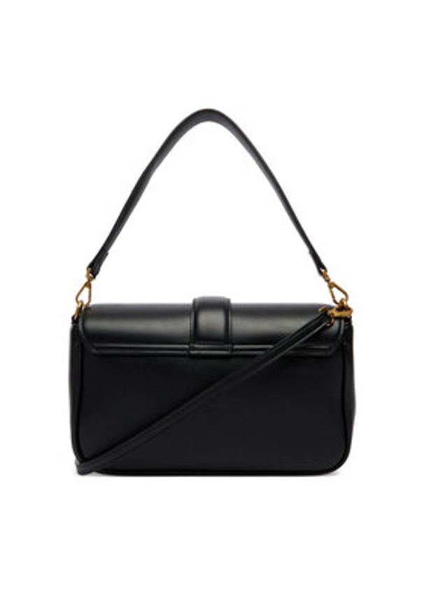 Just Cavalli Torebka 80RA4BA2 ZSA89 Czarny. Kolor: czarny. Materiał: skórzane