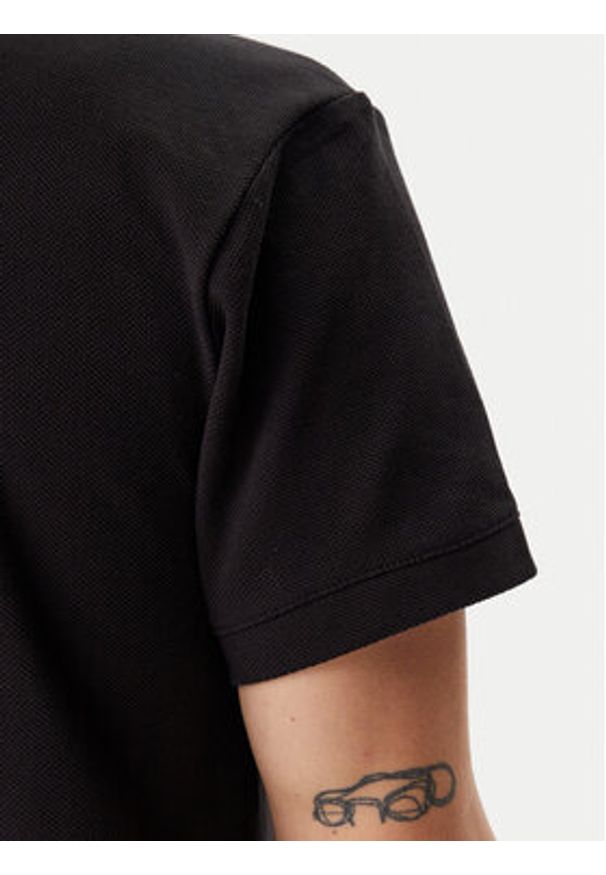 Calvin Klein Jeans Polo J30J327040 Czarny Regular Fit. Typ kołnierza: polo. Kolor: czarny. Materiał: bawełna