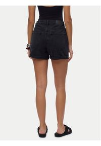 Vero Moda Szorty jeansowe Zuri 10279493 Czarny Regular Fit. Kolor: czarny. Materiał: bawełna #6
