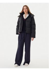 Lacoste Kurtka puchowa BF3262 Czarny Relaxed Fit. Kolor: czarny. Materiał: syntetyk #7