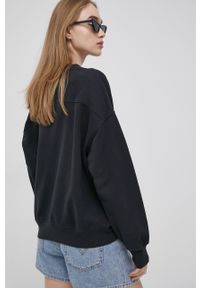 Levi's® - Levi's bluza bawełniana damska kolor czarny gładka. Okazja: na spotkanie biznesowe. Kolor: czarny. Materiał: bawełna. Wzór: gładki. Styl: biznesowy #4