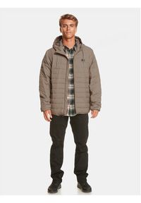 Quiksilver Kurtka przejściowa Scaly Hood Jckt EQYJK04008 Beżowy Regular Fit. Kolor: beżowy. Materiał: syntetyk #2