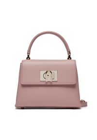 Furla Torebka 1927 Mini Top Handle WB00109-ARE000-ALB00-1007 Różowy. Kolor: różowy. Materiał: skórzane