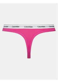 Calvin Klein Underwear Komplet 5 par stringów 000QD5221E Kolorowy. Materiał: bawełna. Wzór: kolorowy #11