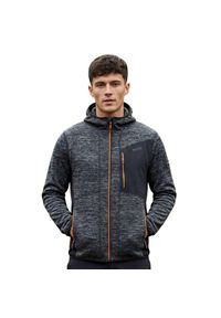Bluza turystyczna polarowa męska Regatta Alven. Typ kołnierza: kaptur. Kolor: szary. Materiał: polar. Sport: turystyka piesza #1