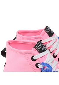 Adidas - adidas Sneakersy Nizza Platform Mid HQ4509 Różowy. Kolor: różowy. Materiał: materiał. Obcas: na platformie #5