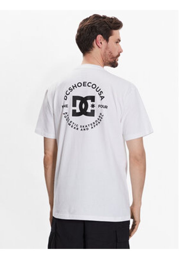 DC Shoes T-Shirt Star Pilot ADYZT04991 Biały Relaxed Fit. Kolor: biały. Materiał: bawełna