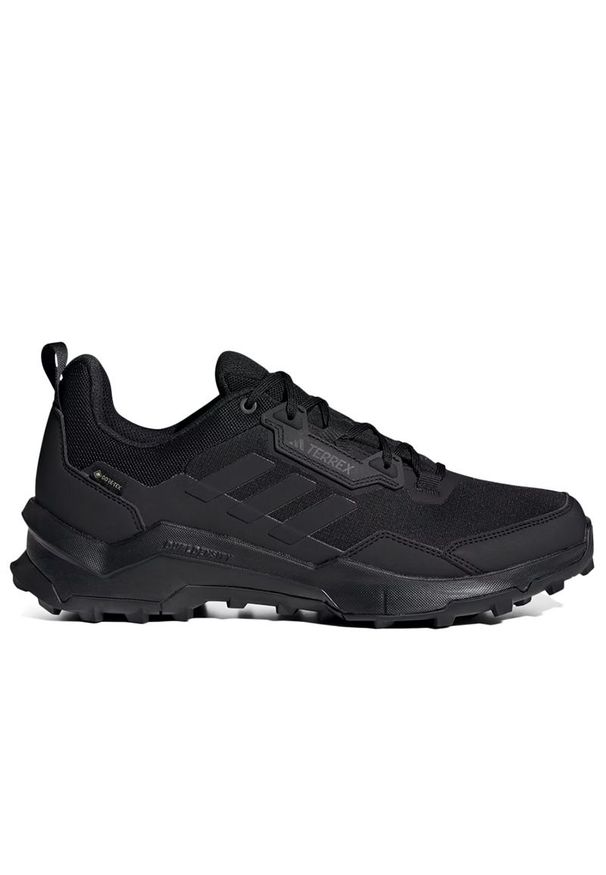 Adidas - Buty adidas Terrex AX4 Gore-Tex Hiking IE2570 - czarne. Zapięcie: pasek. Kolor: czarny. Materiał: materiał, syntetyk, guma. Szerokość cholewki: normalna. Technologia: Gore-Tex. Wzór: aplikacja, paski. Model: Adidas Terrex. Sport: turystyka piesza