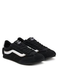 Vans Sneakersy Super Lowpro VN000Z2ZBA21 Czarny. Kolor: czarny. Materiał: skóra, zamsz #3