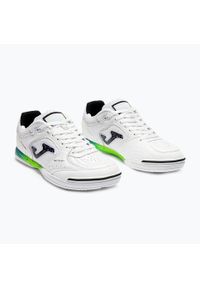 Joma - Buty halowe do piłki nożnej męskie, Top Flex 25 TOPS IN. Kolor: biały. Materiał: materiał, syntetyk