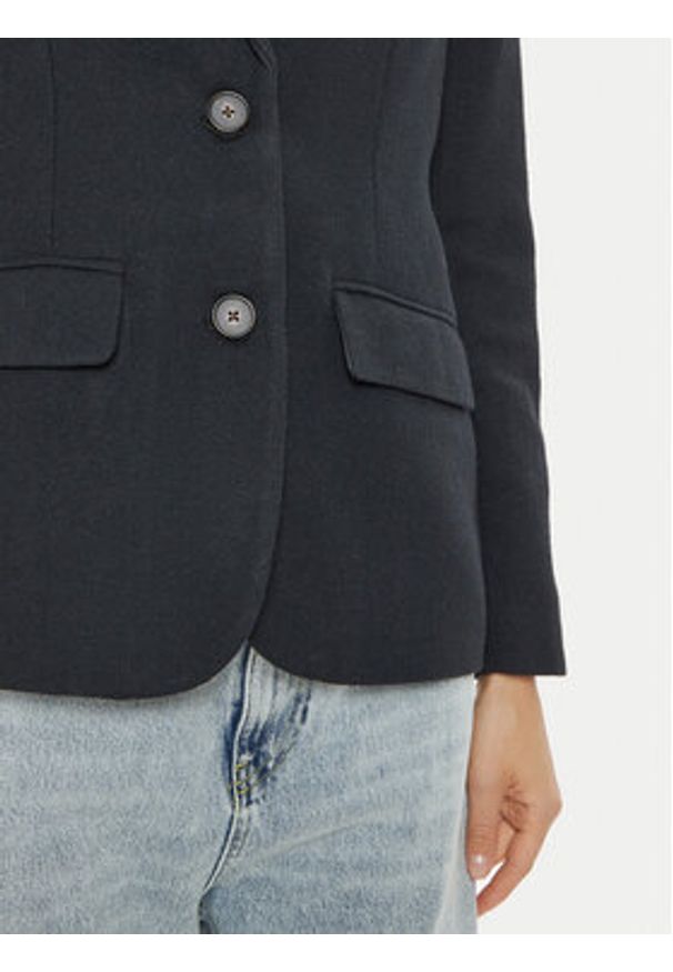 Levi's® Marynarka A7176-0008 Czarny Regular Fit. Kolor: czarny. Materiał: syntetyk