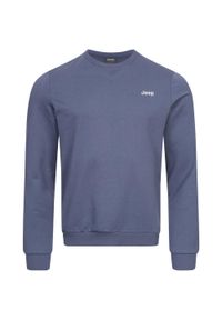 Męska bawełniana bluza Jeep® z okrągłym dekoltem. Kolor: wielokolorowy. Materiał: bawełna #1