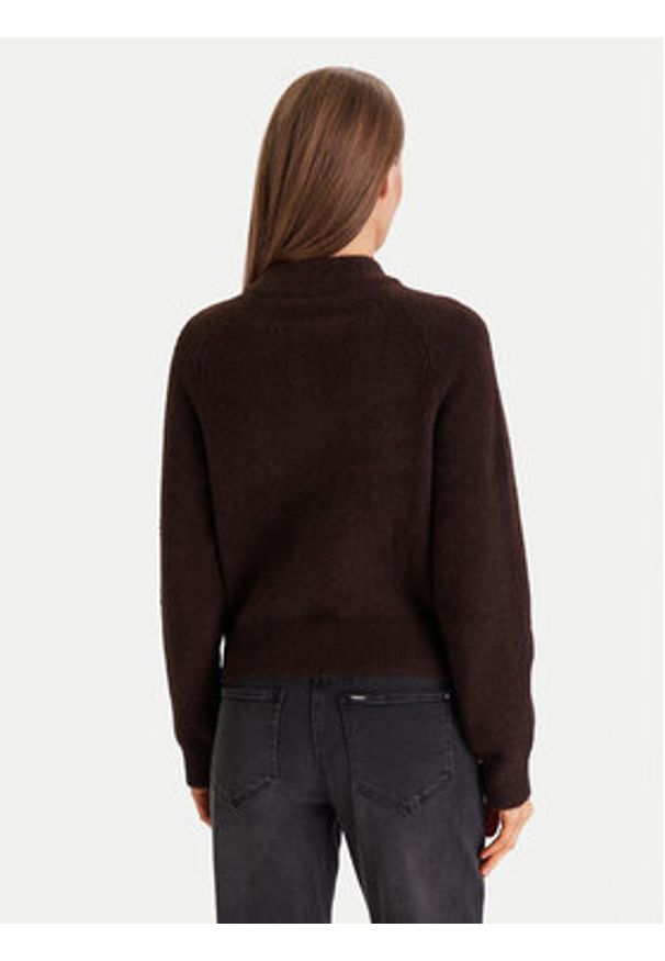 Morgan Kardigan 252-MPACK Brązowy Regular Fit. Kolor: brązowy. Materiał: syntetyk