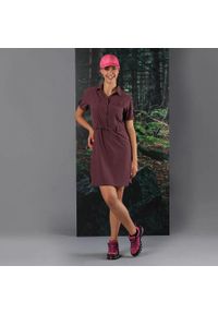 Sukienka damska CMP. Kolor: fioletowy. Materiał: materiał. Sport: turystyka piesza #2