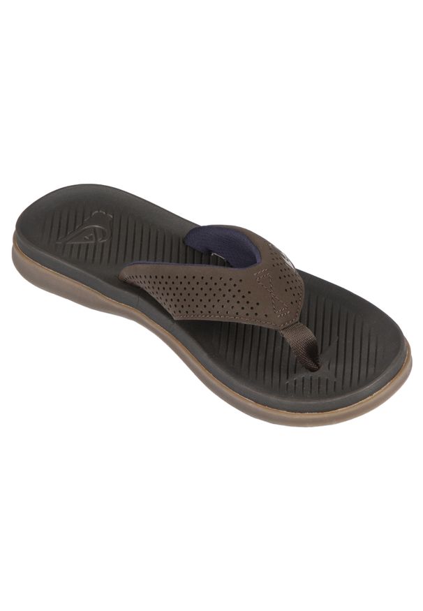 Quiksilver - Japonki HALEIWA męskie. Kolor: brązowy. Materiał: kauczuk