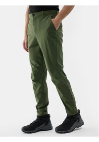 4f - 4F Spodnie outdoor 4FWSS24TFTRM483 Zielony Regular Fit. Kolor: zielony. Materiał: syntetyk. Sport: outdoor #1