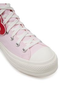 Converse Trampki Chuck Taylor All Star Lift Platform Hearts A13652C Różowy. Kolor: różowy. Materiał: materiał. Obcas: na platformie #6