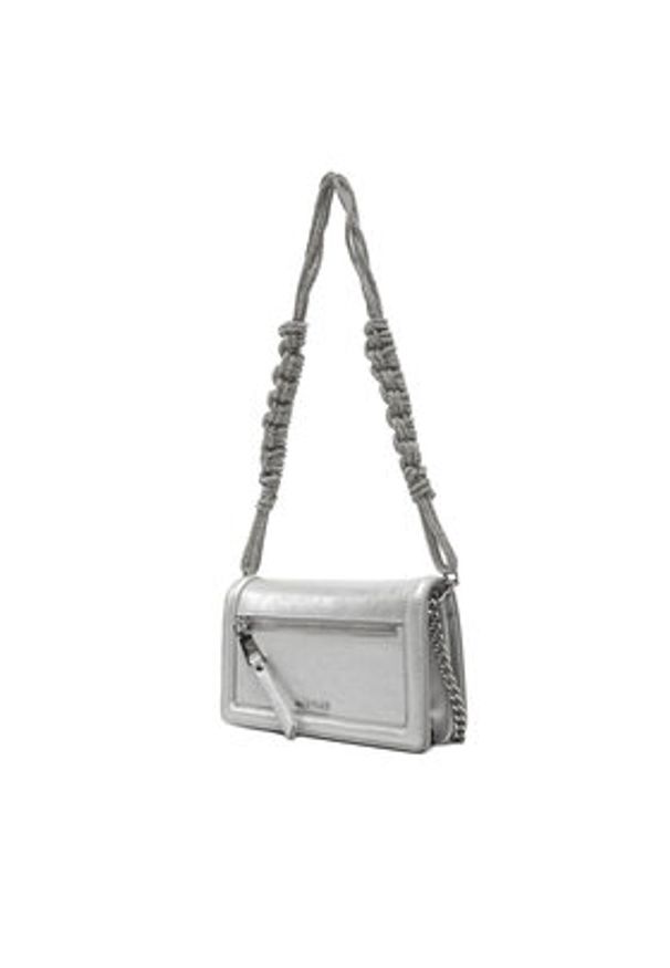Steve Madden Torebka Bnya SM13001576 Srebrny. Kolor: srebrny. Materiał: skórzane