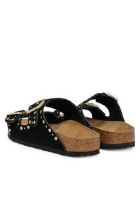 Birkenstock Klapki Arizona Rivet 1030348 Czarny. Kolor: czarny. Materiał: skóra, zamsz #4