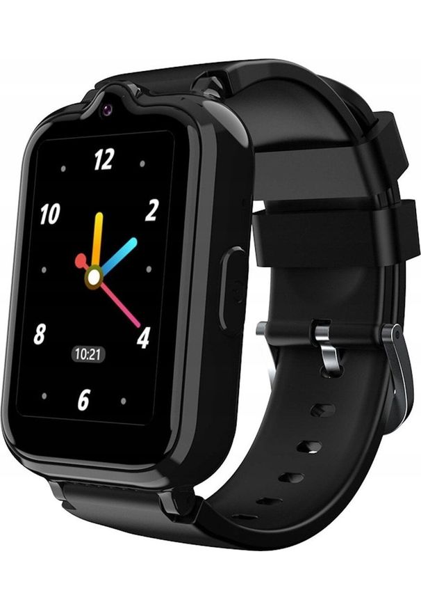 Smartwatch Manta Junior Joy Czarny (SWK03BK). Rodzaj zegarka: smartwatch. Kolor: czarny