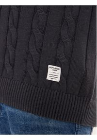 Pepe Jeans Sweter Camdem PM702455 Granatowy Regular Fit. Kolor: niebieski. Materiał: bawełna #2